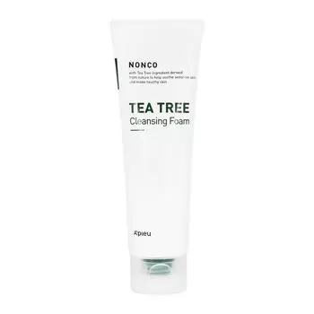 A'PIEU Пенка для умывания NONCO TEA TREE с маслом чайного дерева 130