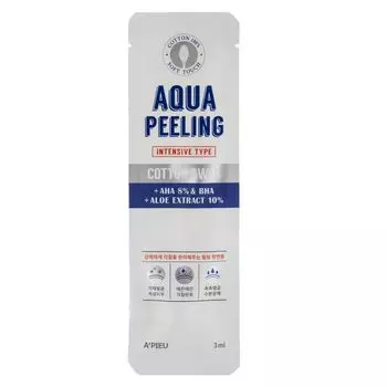 A'PIEU Ватная палочка для пилинга AQUA PEELING интенсивного действия 3