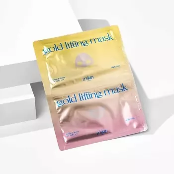 A`SKIN CARE Гидрогелевая лифтинг маска для лица GOLD LIFTING MASK 1.0