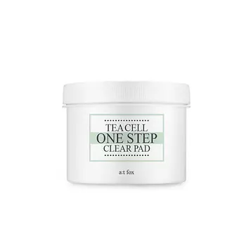 A;T FOX Очищающие диски для лица Tea Cell One Step Clear Pad