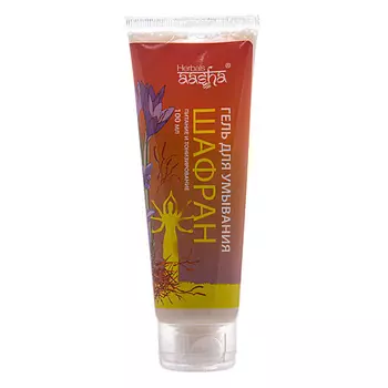 AASHA HERBALS Гель для умывания Шафран питание и тонизирование 100