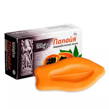 AASHA HERBALS Мыло ПАПАЙЯ 75.0
