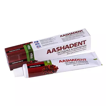 AASHA HERBALS Зубная паста Гвоздика-Барлерия 100