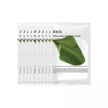 ABIB Тканевая маска Mild Acidic pH Heartleaf Sheet Mask