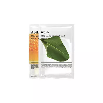 ABIB Тканевые маски Mild Acidic pH Sheet Mask: Heartleaf Fit + Honey Fit