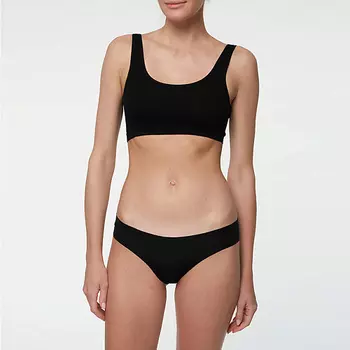 ABOUT LINGERIE Набор бесшовных женских трусов, мультицвет серый и черный