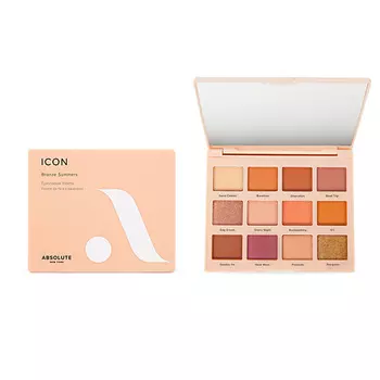 ABSOLUTE NEW YORK Палетка теней для век ICON EYESHADOW PALETTE