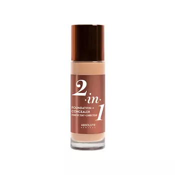 ABSOLUTE NEW YORK Тональная основа + консилер 2 В 1 2-IN-1 FOUNDATION + CONCEALER