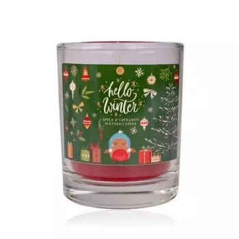 ACCENTRA Ароматическая свеча Hello Winter в стакане