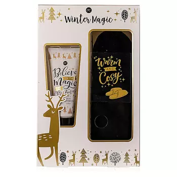 ACCENTRA Набор Winter Magic : Лосьон для ног + Тапочки