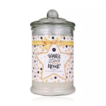 ACCENTRA Свеча Winter Magic в стеклянном стакане с крышкой