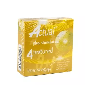 ACTUAL Презервативы из текстурированного латекса