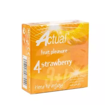 ACTUAL Презервативы латексные ароматизированные