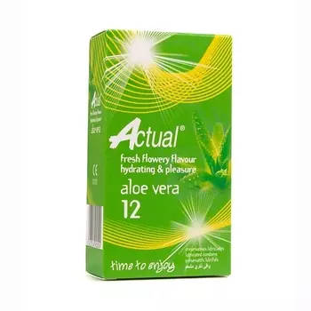 ACTUAL Презервативы латексные с Алоэ Вера