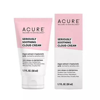 ACURE Крем для лица воздушный Экстракт Арганы и Гиалуроновая кислота