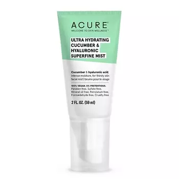 ACURE Мист для лица Огуречный с гиалуроновой кислотой