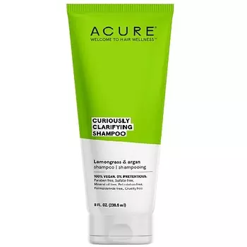 ACURE Шампунь для глубокого очищения Лемонграсс и Арган