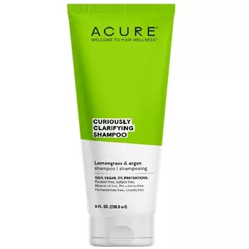 ACURE Шампунь для глубокого очищения Лемонграсс и Арган