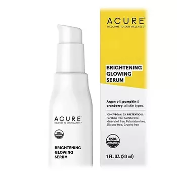 ACURE Сыворотка для лица Аргановое масло,Тыква и Клюква