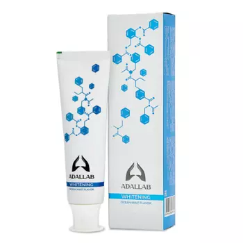 ADALLAB Отбеливающая зубная паста с пробиотиками и ароматом океанской мяты