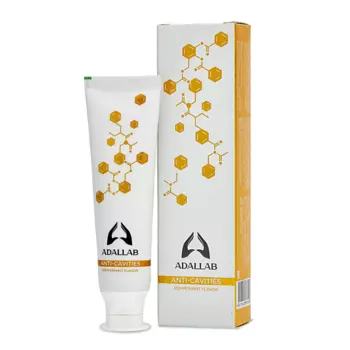 ADALLAB Зубная паста для защиты от кариеса и укрепления эмали, с фтором