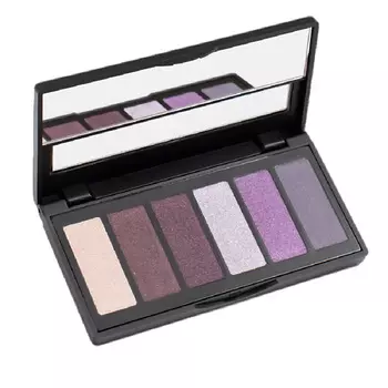 ADEN Палитра теней для век (6 оттенков)