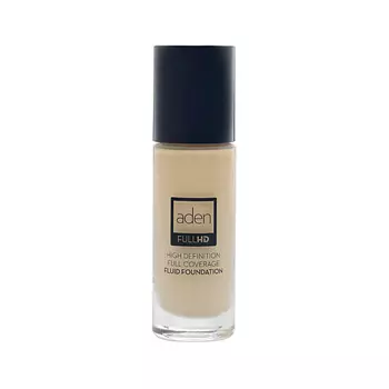 ADEN Тональный крем Флюид Full HD Fluid Foundation