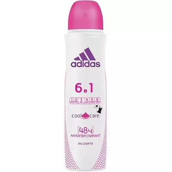 ADIDAS Дезодорант-спрей Cool&amp;Care 6 In 1