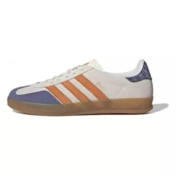 ADIDAS ORIGINAL Кроссовки Gazelle Indoor Cream White Blue Orange