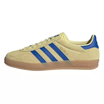 ADIDAS ORIGINAL Кроссовки Gazelle Indoor Powder Yellow Royal Blue