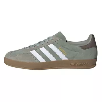 ADIDAS ORIGINAL Кроссовки Gazelle Indoor Silver Pebble Silver Green