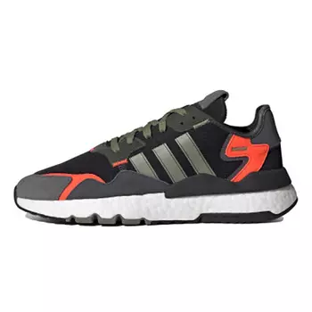 ADIDAS ORIGINAL Кроссовки Nite Jogger 'Black Legacy Green'