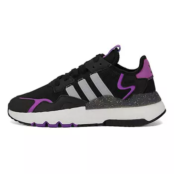 ADIDAS ORIGINAL Кроссовки Nite Jogger 'Black Purple' Women's