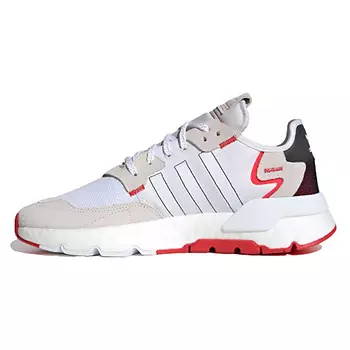 ADIDAS ORIGINAL Кроссовки Nite Jogger 'White Black Grey Red'