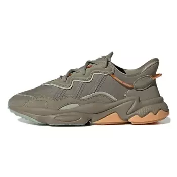 ADIDAS ORIGINAL Кроссовки Ozweego Casual Shoes 'Charcoal Grey Yellow'