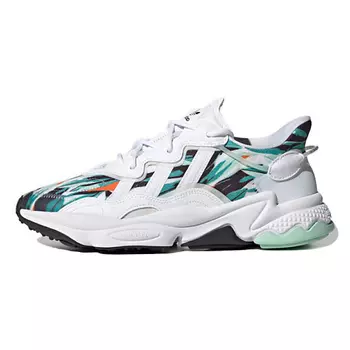 ADIDAS ORIGINAL Кроссовки Ozweego Geometric Jungle Print White
