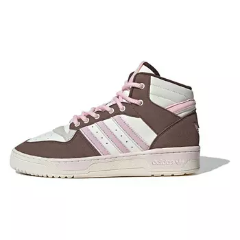 ADIDAS ORIGINAL Кроссовки Rivalry Anti-Slip Wear-Resistant Mid-Top Skateboard Shoes Unisex Brown