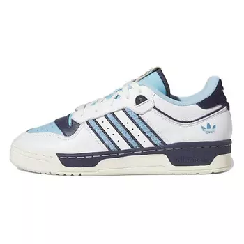 ADIDAS ORIGINAL Кроссовки Rivalry Low 86 Cloud White Clear Blue Shadow Navy