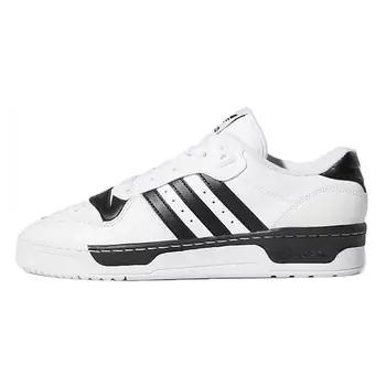 ADIDAS ORIGINAL Кроссовки Rivalry Low Cloud White Core Black Stripes