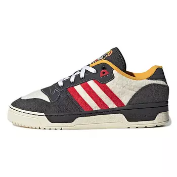 ADIDAS ORIGINAL Кроссовки Rivalry Low 'Dark Grey Red'