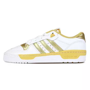 ADIDAS ORIGINAL Кроссовки Rivalry Low Premium 'White Yellow'