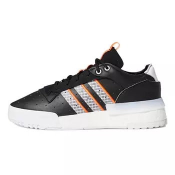 ADIDAS ORIGINAL Кроссовки Rivalry Rm 'Black White Orange'