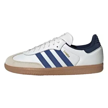 ADIDAS ORIGINAL Кроссовки Samba Og White Royal Blue Night Indigo