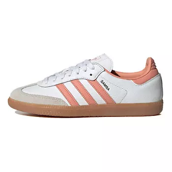 ADIDAS ORIGINAL Кроссовки Samba Og White Wonder Clay Gum Women's
