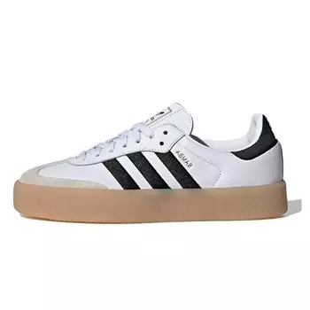 ADIDAS ORIGINAL Кроссовки Sambae White Black Gum Women's