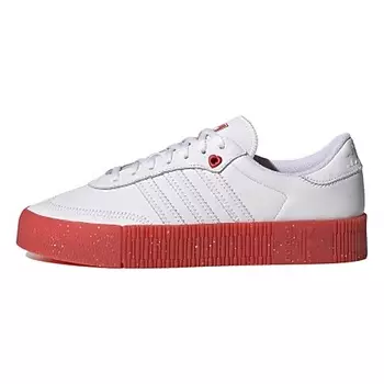 ADIDAS ORIGINAL Кроссовки Sambarose White Scarlet Women's