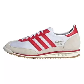 ADIDAS ORIGINAL Кроссовки SL 72 Anti Slip Wear Resistant Low Top Casual Shoes Women's Red