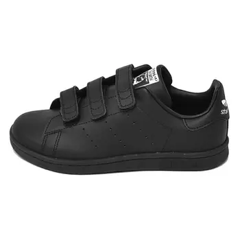 ADIDAS ORIGINAL Кроссовки STAN SMITH Anti-Slip Wear-Resistant Low-Top Casual Shoes Women's Black