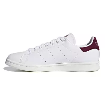 ADIDAS ORIGINAL Кроссовки STAN SMITH Low Top Skateboard Shoes Unisex White Burgundy