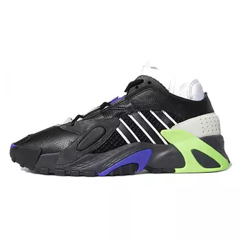 ADIDAS ORIGINAL Кроссовки Streetball 'Black Green White'